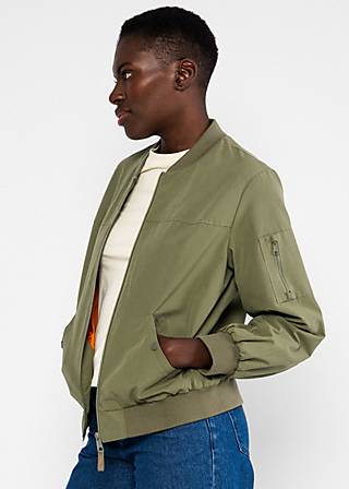 Blouson Wild Heart, desert flower green, Jackets & Coats, Green