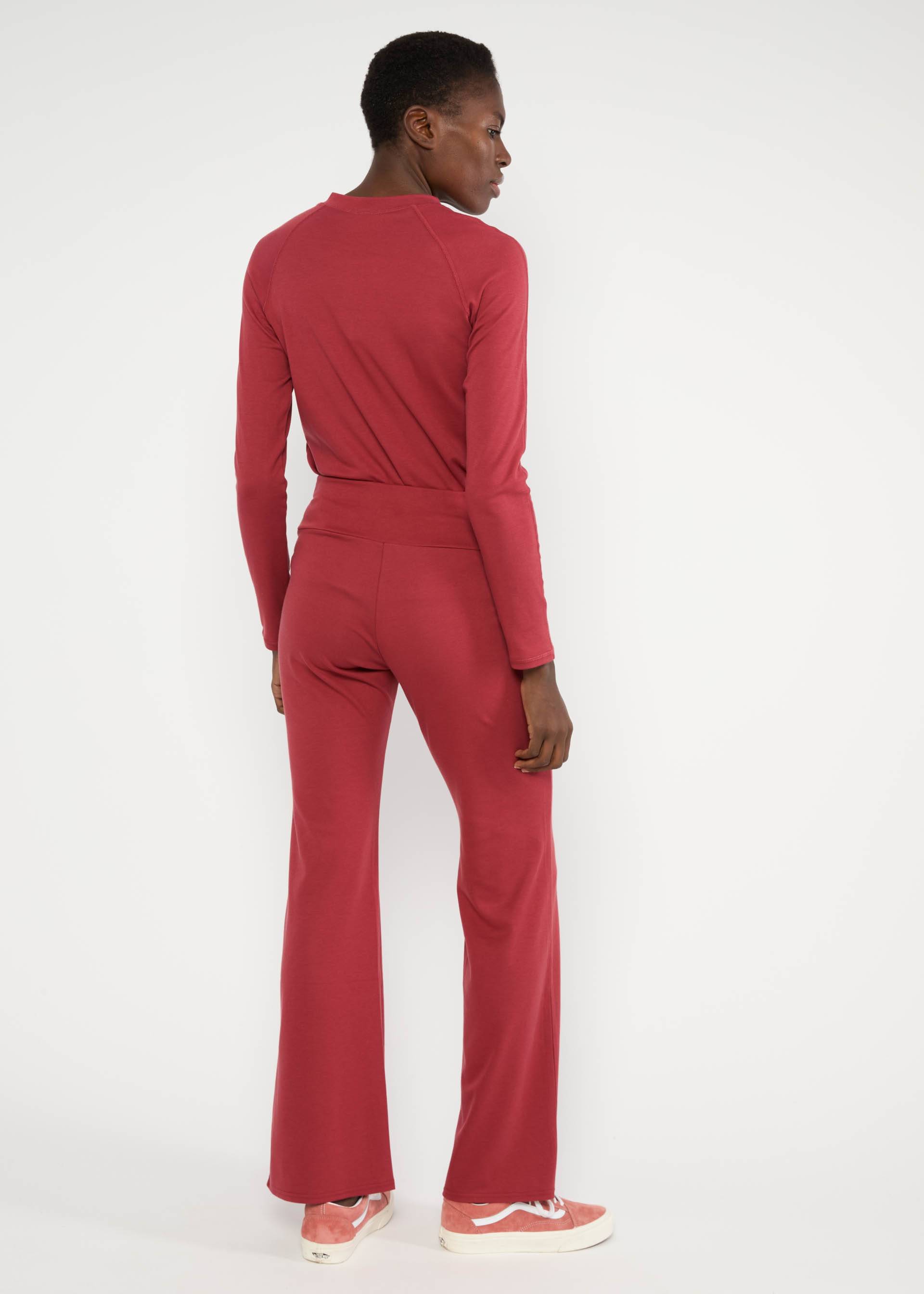Flares Flare Vibe, flying bird red, Trousers, Red