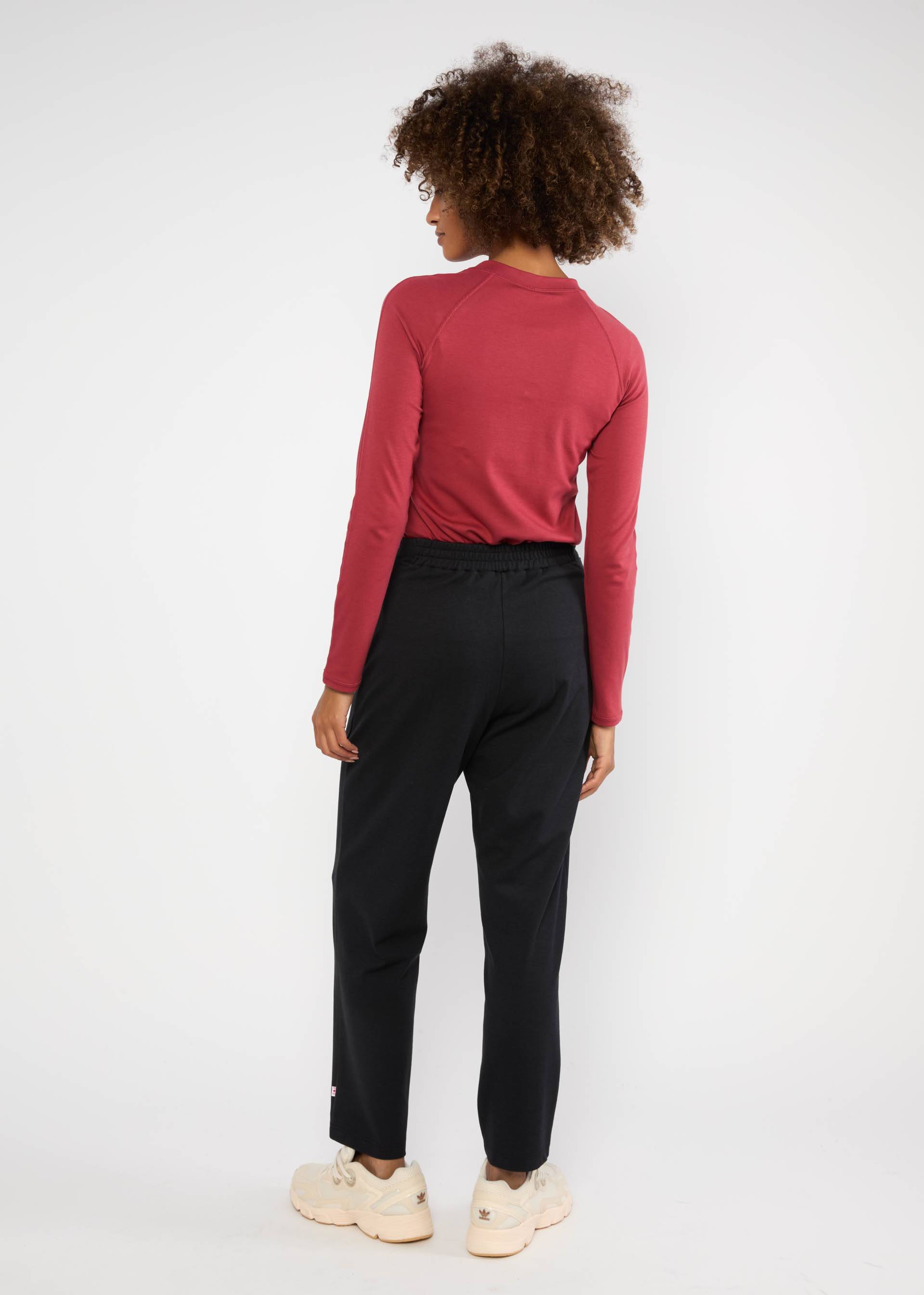 Hose Sleek Sage, tinting black, Hosen, Schwarz