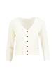 Cardigan Sweet Petite, white grapes knit, Cardigans, White