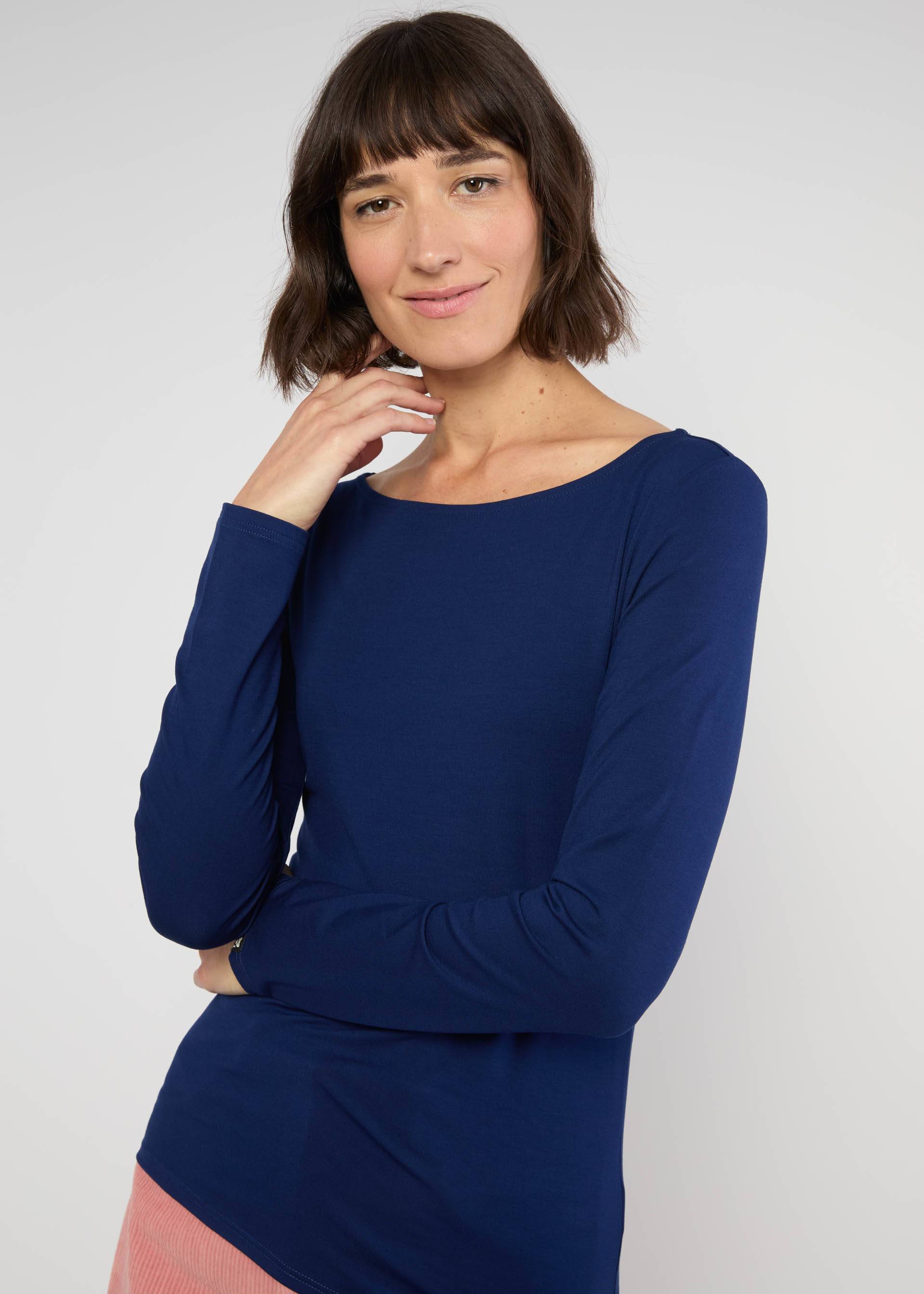 Longsleeve Sweet Sailorette, iconic dark blue, Shirts, Blau