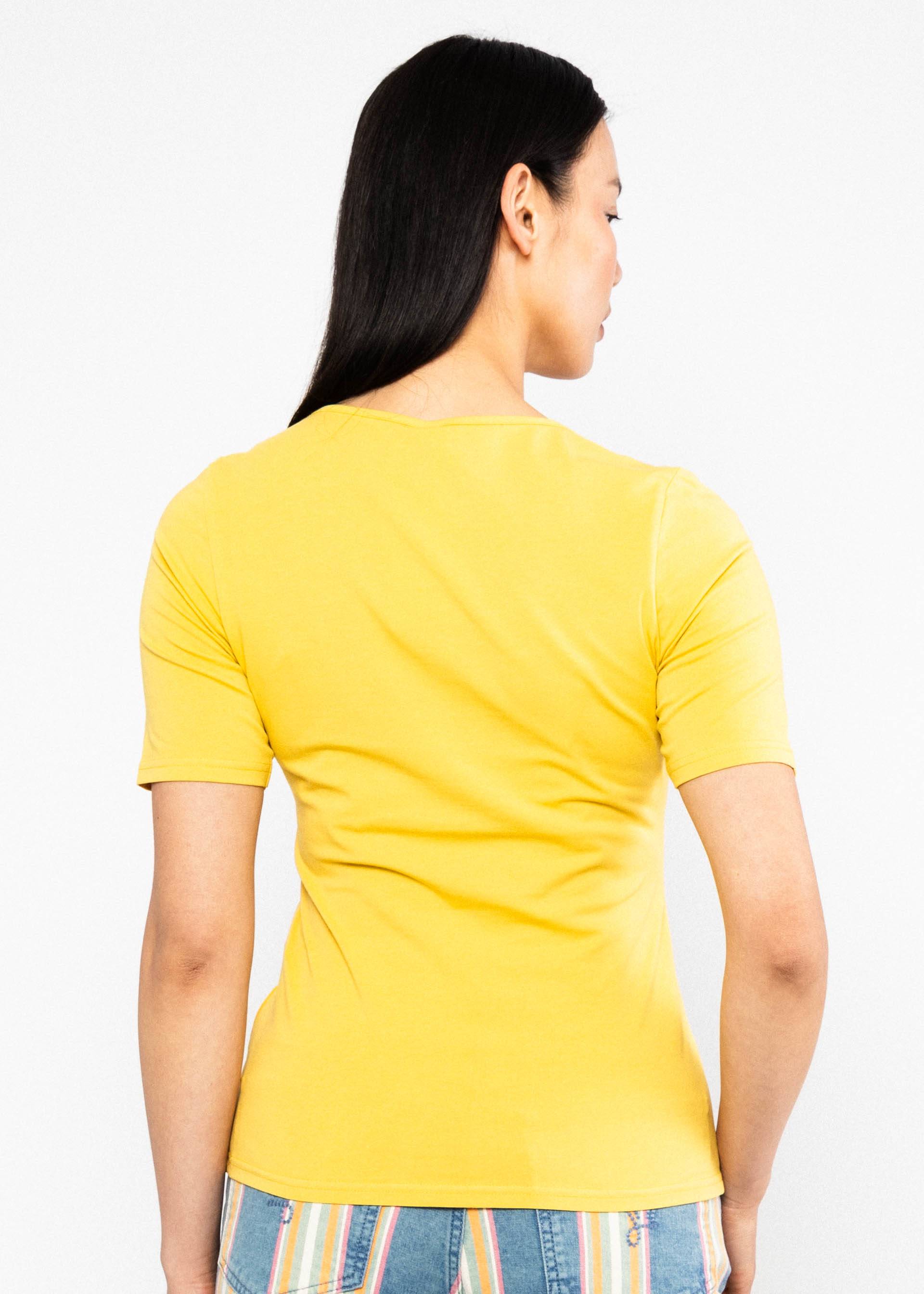 T-Shirt Balconnet F&eacute;minin, yummy yellow, Shirts, Gelb