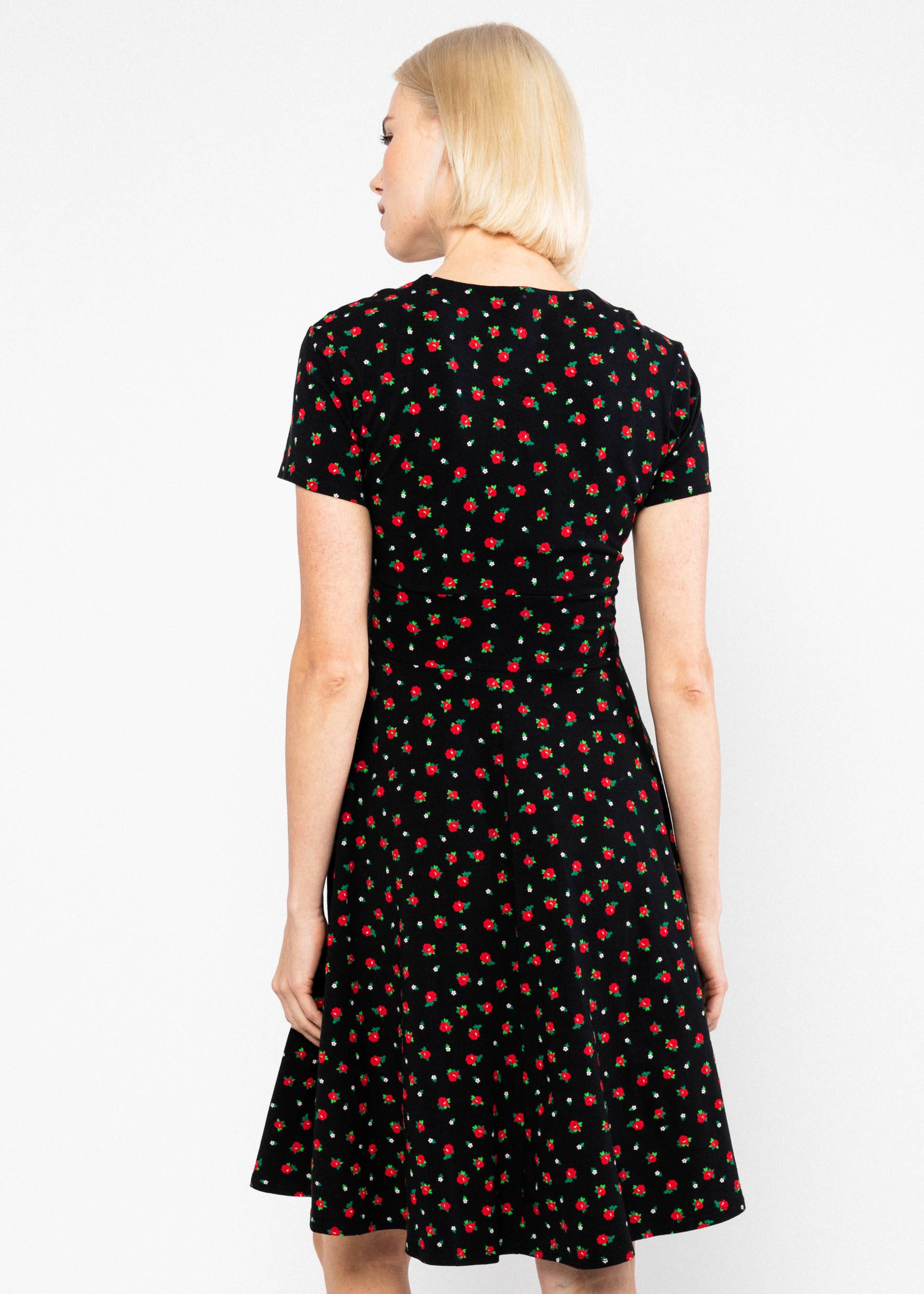 Leisure Dress Shalala Tralala Spring, viva la rosa, Dresses, Black