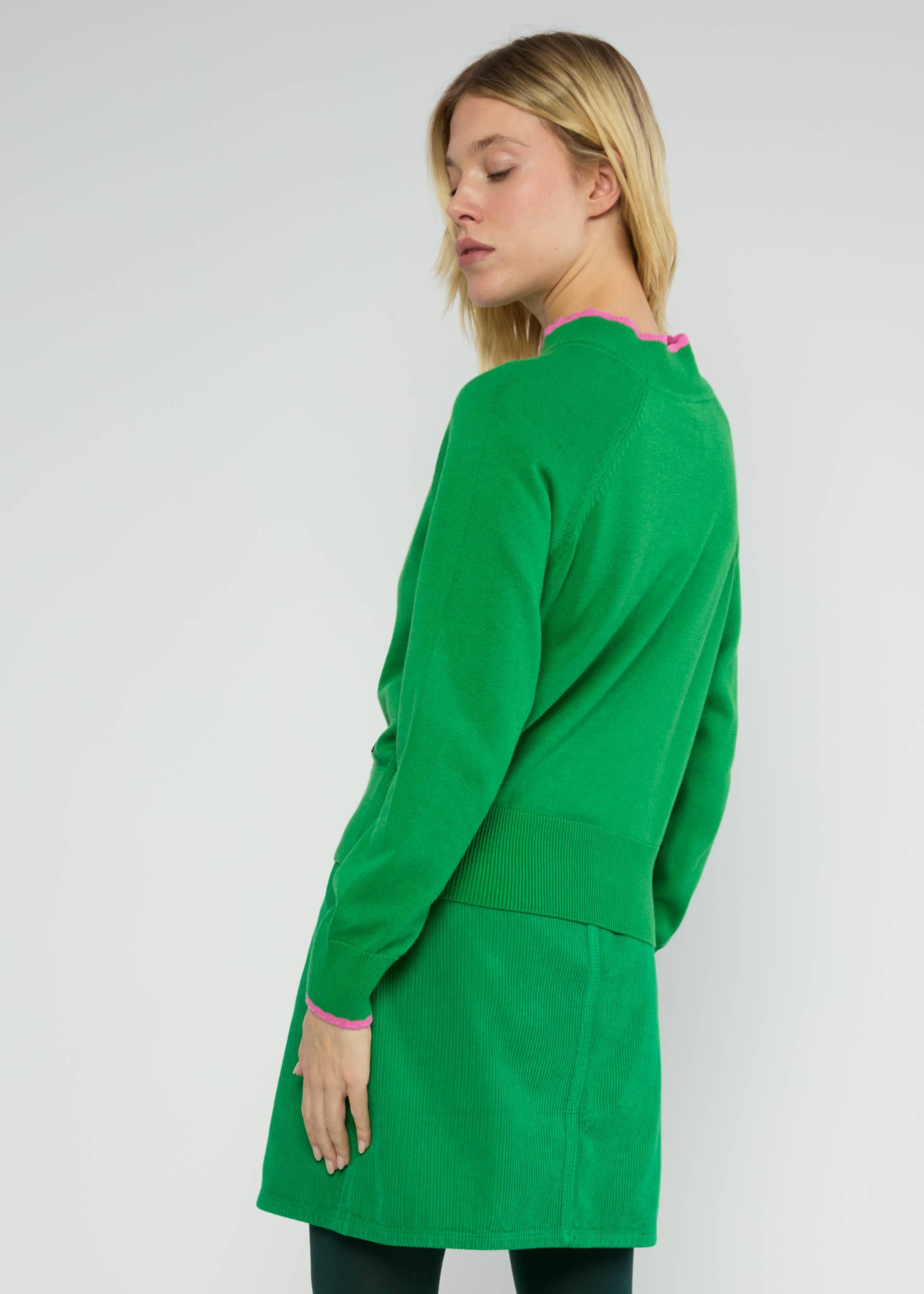 Knitted Jumper Delicious Minds, little frog green, Knitted Jumpers, Green