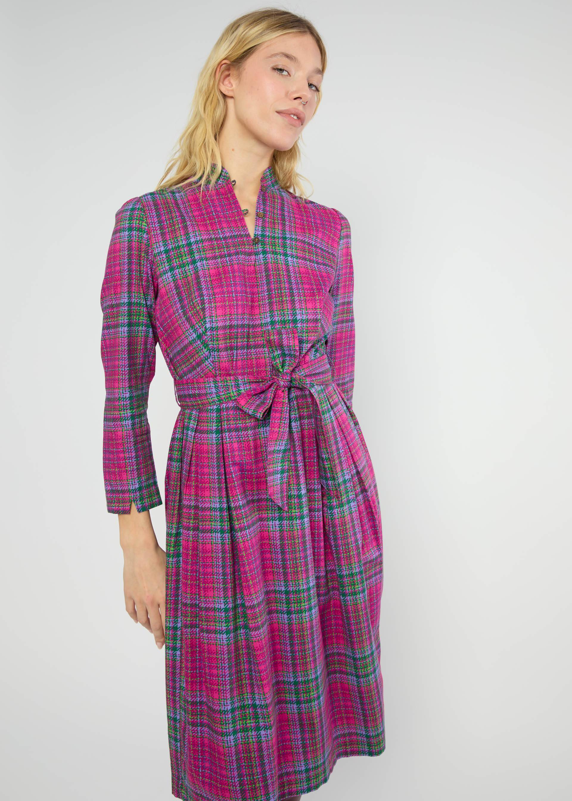 Herbstkleid Frisian Princess, princess garden check, Kleider, Rosa