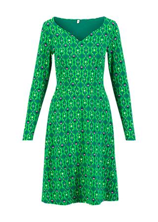 Jerseykleid Froggy Queen, fountain dreams, Kleider, Grün
