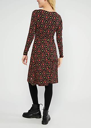 Jersey Dress Froggy Queen, rose hip hella, Dresses, Black