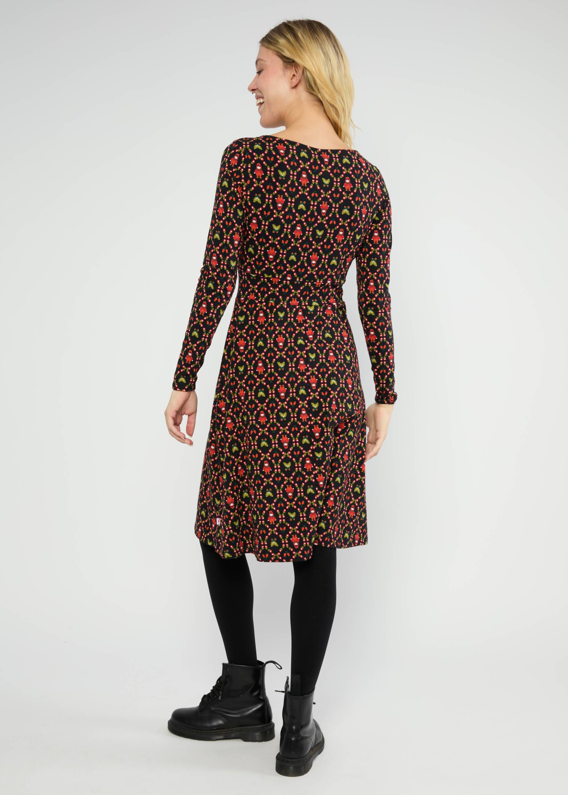 Jersey Dress Froggy Queen, rose hip hella, Dresses, Black