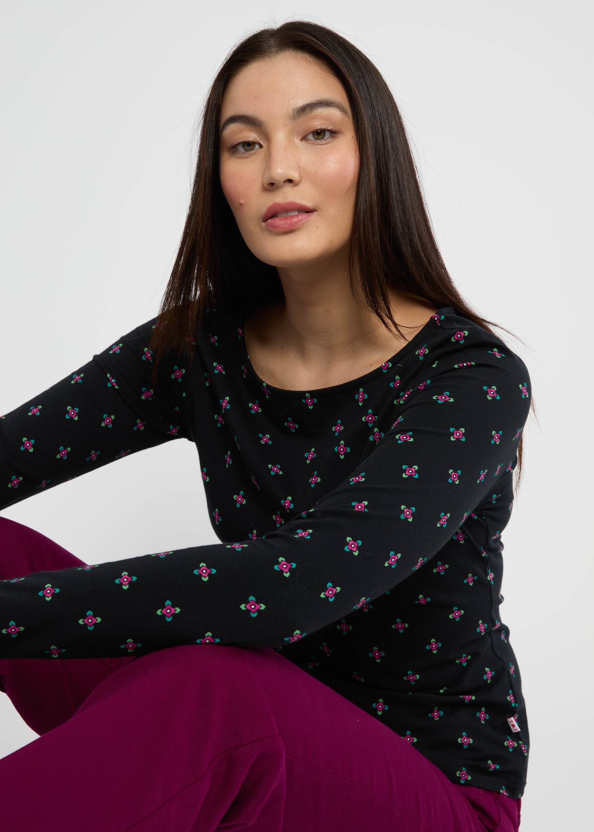 Longsleeve Oh Marine, light and shadow, Tops, Black