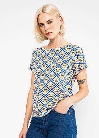 Jerseyshirt Glow and Grow, citrons of cannes, Shirts, Beige