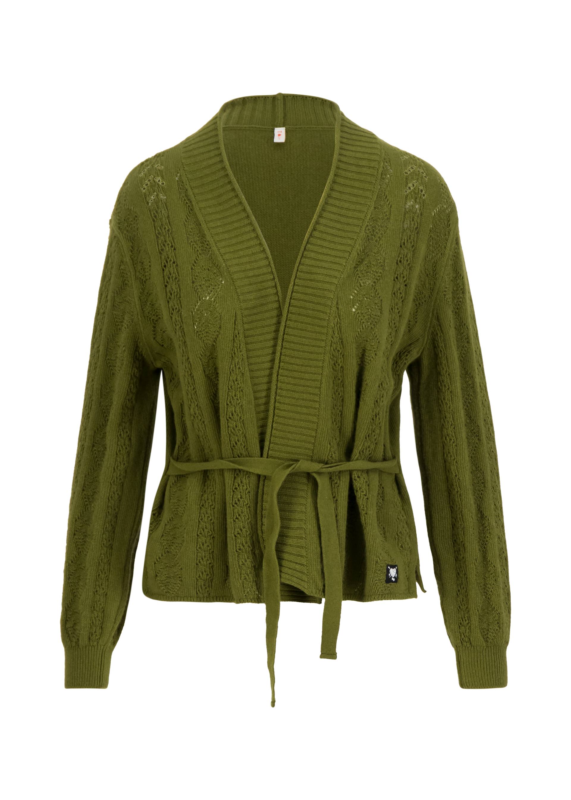 Cardigan Fine Craft Cocoon, ente gut, alles gut grün, Cardigans, Grün