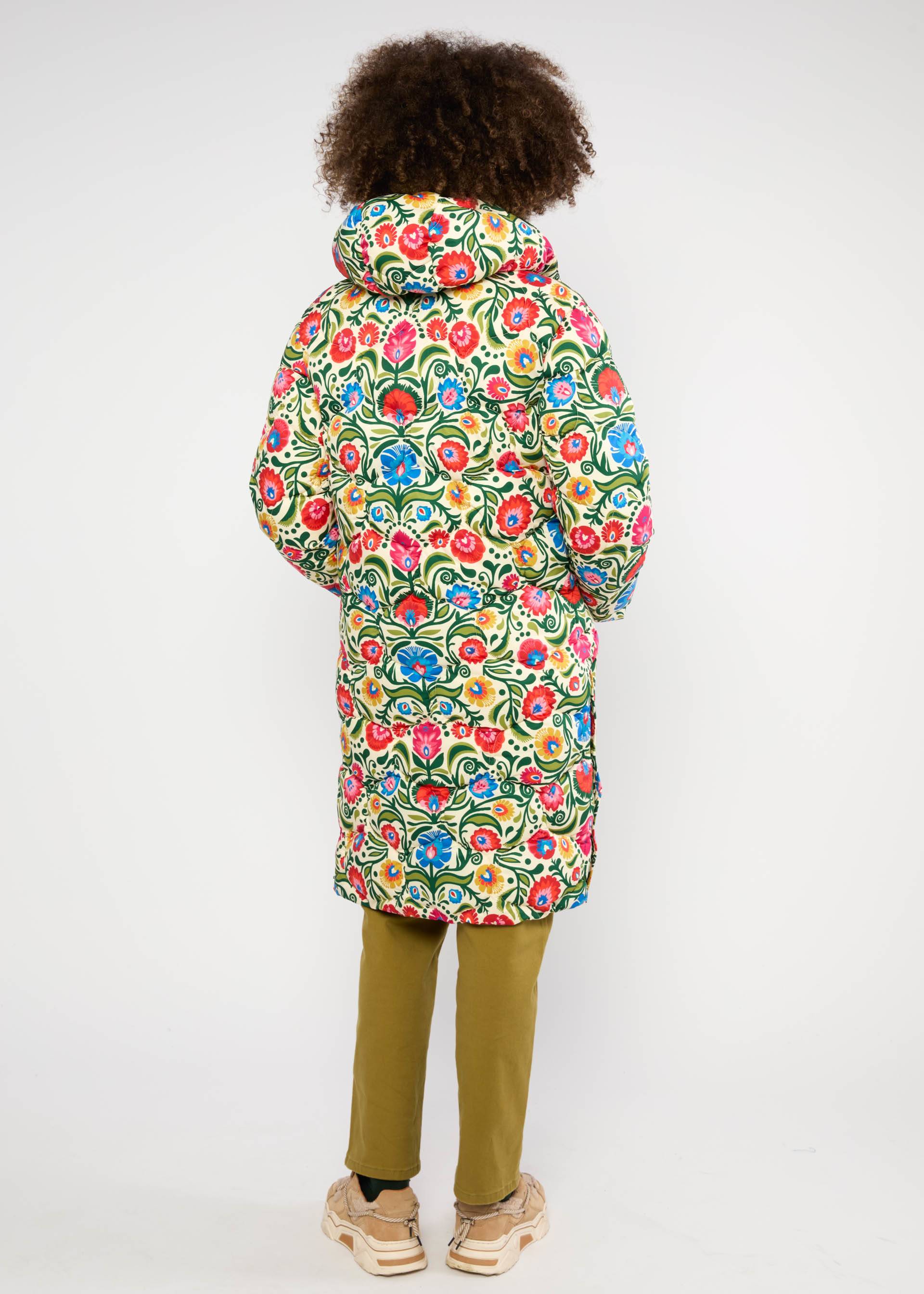 Wintermantel No Down Mister, folklore feeling, Jacken & Mäntel, Weiß