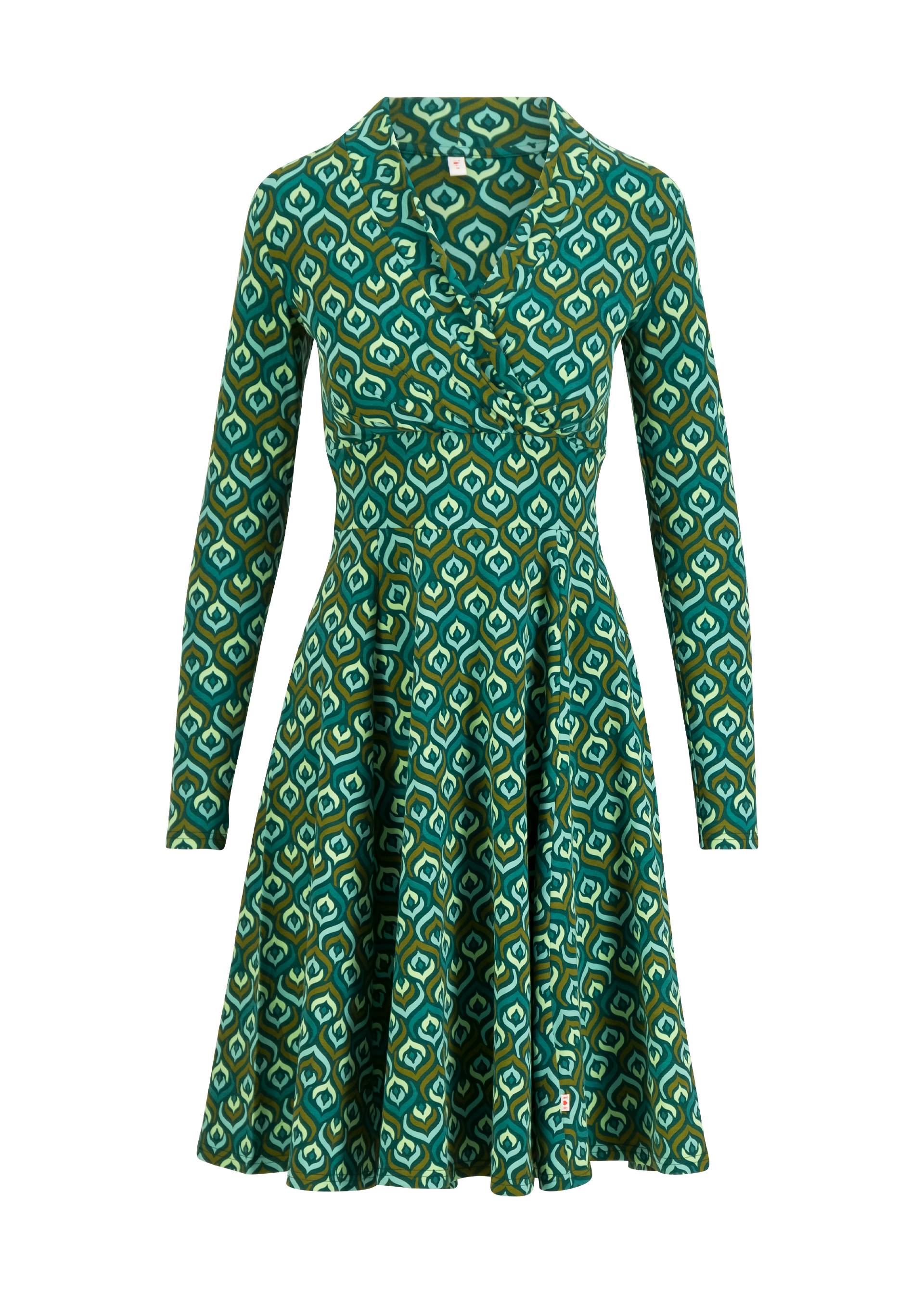 Herbstkleid Shalala Tralala Shawl, colorful ducky, Kleider, Grün