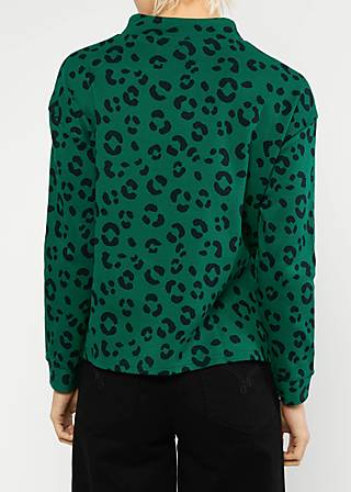 Pullover Catch My Vibe, wild green leo, Sweatshirts & Hoodies, Gr&uuml;n