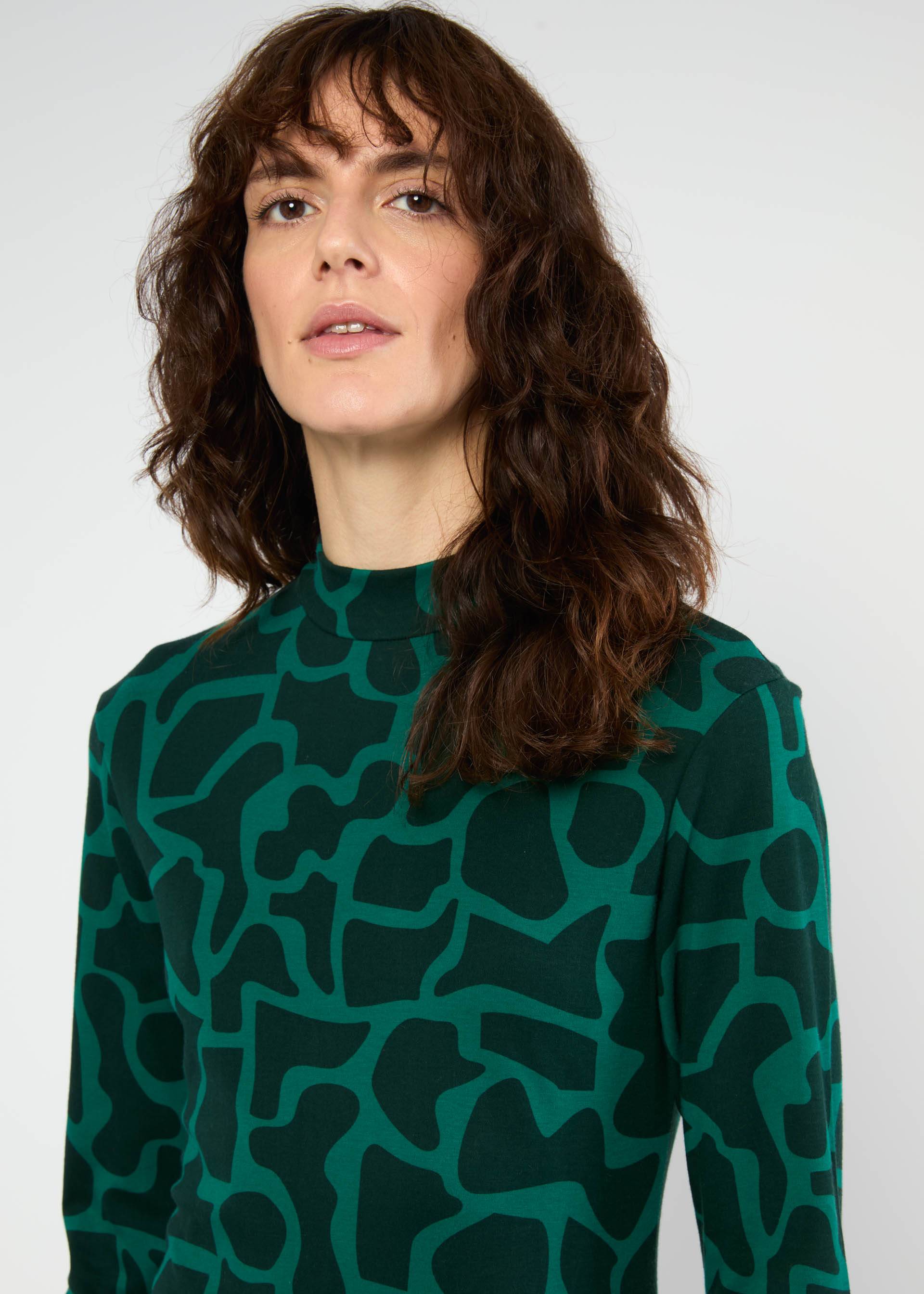 Langarmkleid Minimal Chic, the shape of me, Kleider, Grün