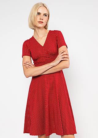 Freizeitkleid Shalala Tralala Spring, lovely memories dot, Kleider, Rot
