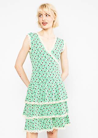 Jerseykleid You're my Heart, leafy ladybug, Kleider, Gr&uuml;n