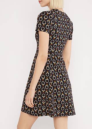 Freizeitkleid Sommerliebe, cute flower chain, Kleider, Schwarz