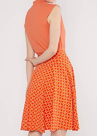 Tellerrock Fullmoon Circle, botanical mosaic, R&ouml;cke, Orange