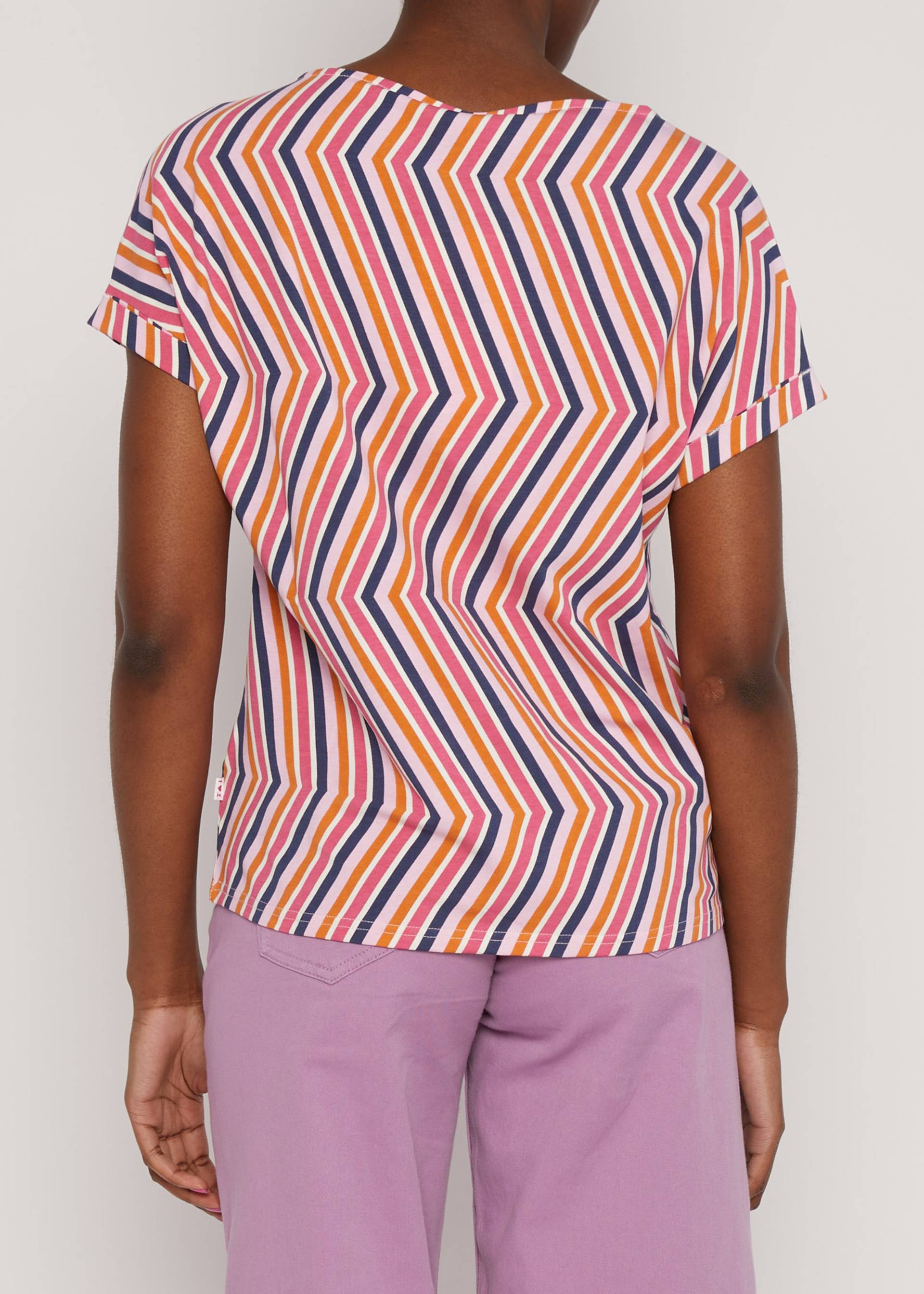 Jerseyshirt Glow and Grow, rainbow lightning, Shirts, Rosa