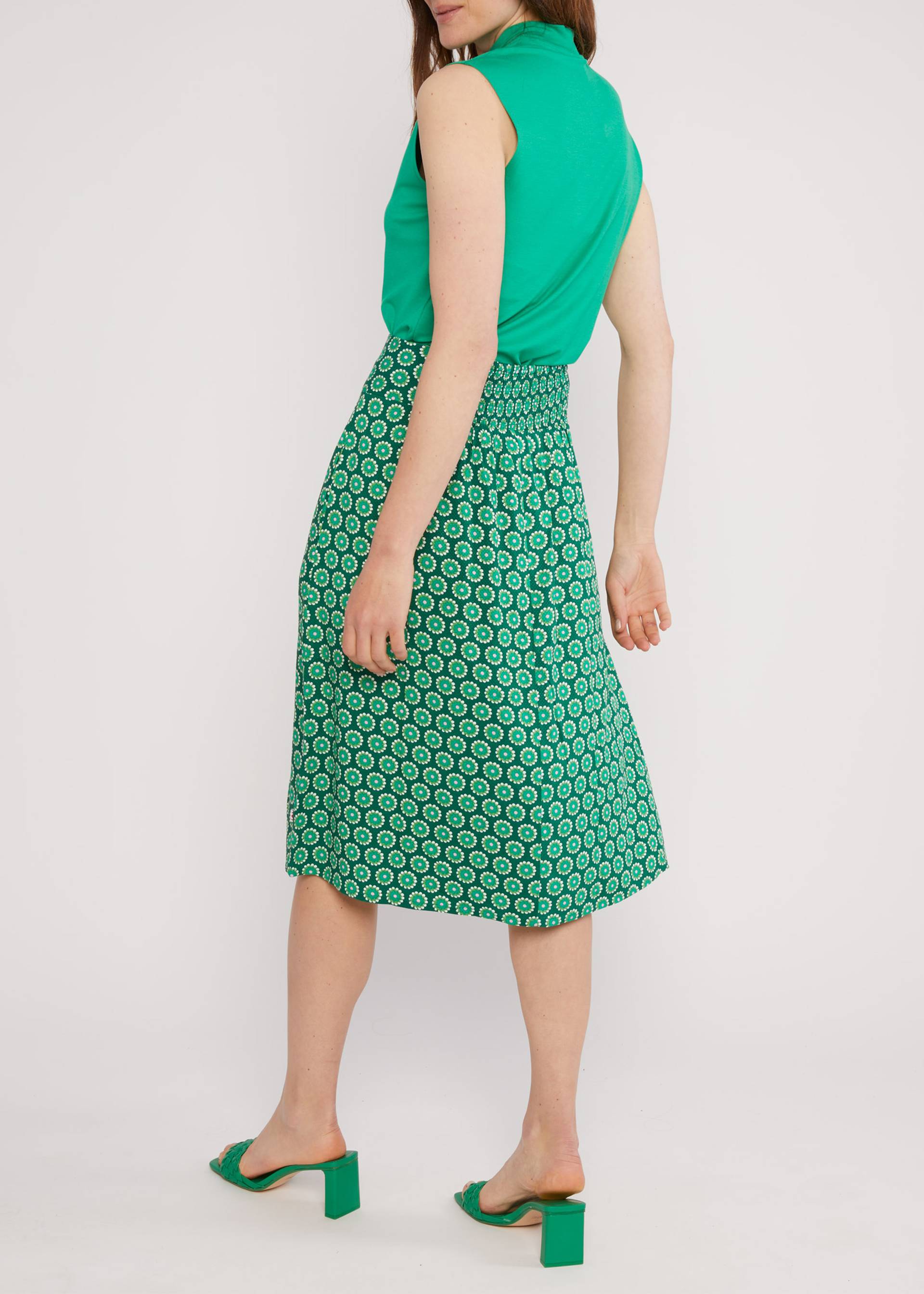 Sommerrock Gl&uuml;cksglocke Long, lively cute flower, R&ouml;cke, Gr&uuml;n