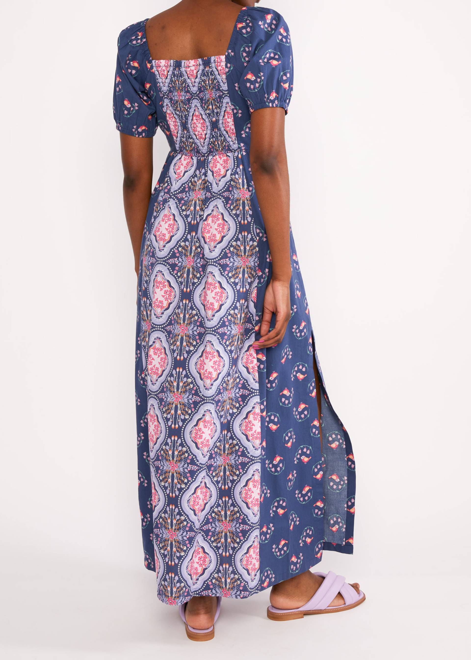 Maxikleid Grapewine Goddess, romantic flower girl, Kleider, Blau