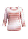logo stripes sailorette 3/4 shirt, western line , Tops, Pink