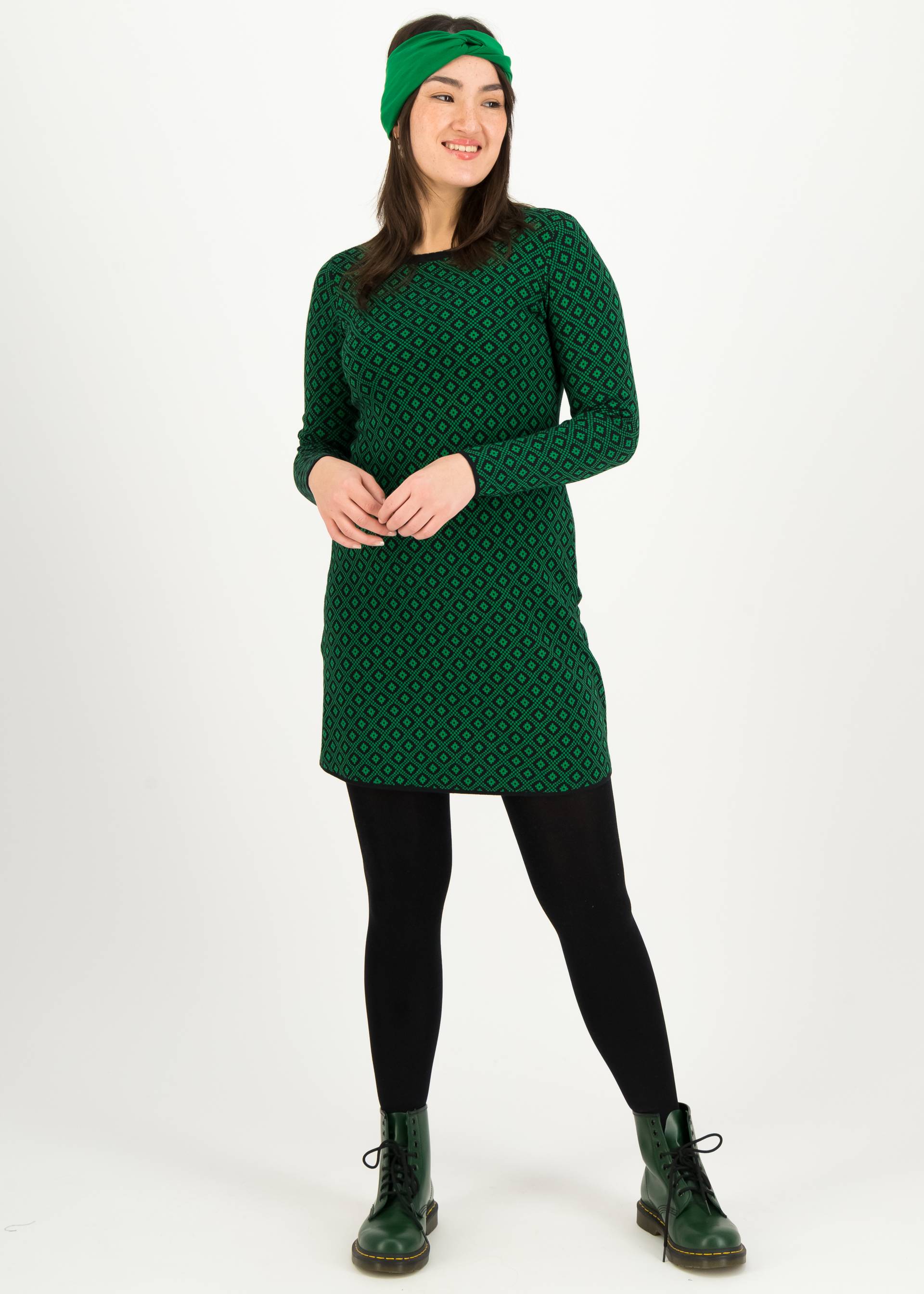 Strickkleid Stricklizzy Crewneck, promenade en foret, Kleider, Grün